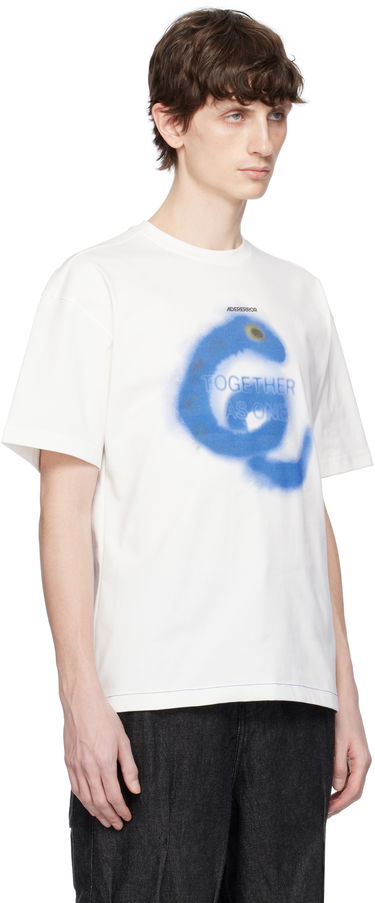 Majica kratkih rukava ADER ERROR ADER error 0107 Together As One Graphic T-Shirt Bijela | BO01SSTS0107OW, 1