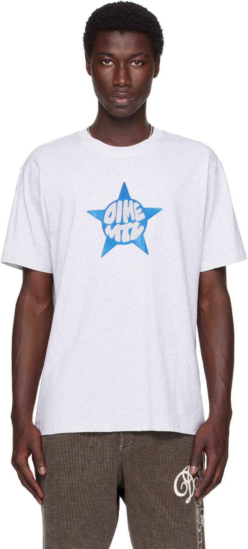Majica kratkih rukava Dime Dime Star Graphic T-Shirt Siva | DIMESU2562ASH