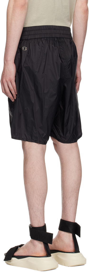 Kratke hlače Rick Owens Rick Owens Champion Edition Taffeta Shorts Crna | CM01E1681 CHNY NYLON, 3