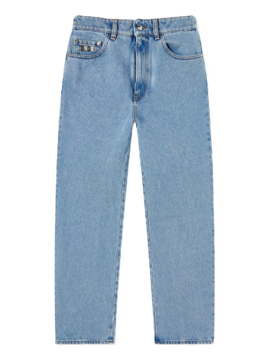 Jeans GCDS Choker Denim Jean Plava | AI22W350210-55