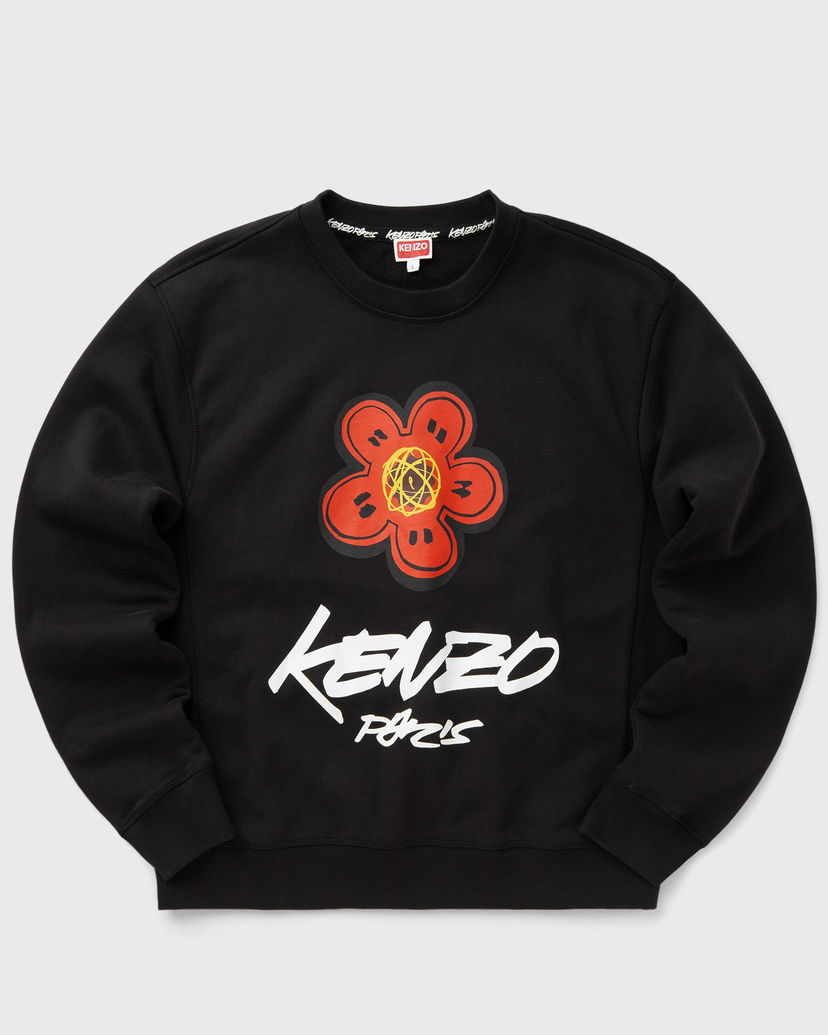 Dukserice KENZO FUTURA Classic Flower Sweatshirt Crna | FF65SW2524MC.99J