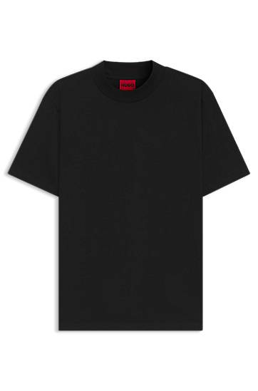 Majica kratkih rukava BOSS Slim Fit Stretch Cotton Stand Collar T-Shirt Crna | 50542968