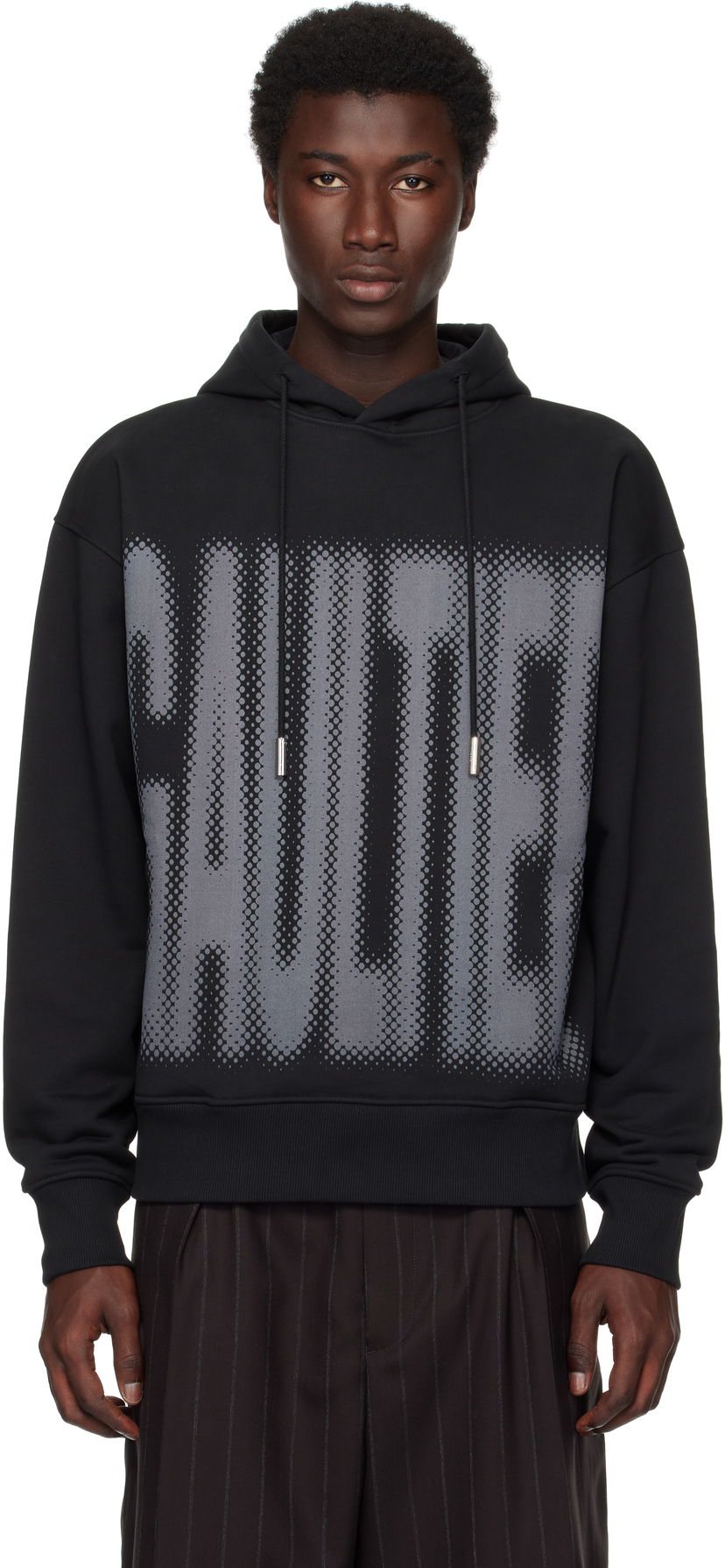 Dukserice Jean Paul Gaultier Jean Paul Gaultier 'The Gaultier' Hoodie Crna | 25/03-W-TO299-J003-0004