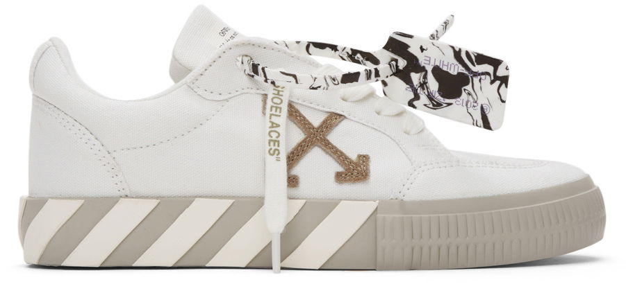 Tenisice i cipele Off-White Vulcanized Eco Canvas W Bijela | OMIA085F21FAB0010161, 0