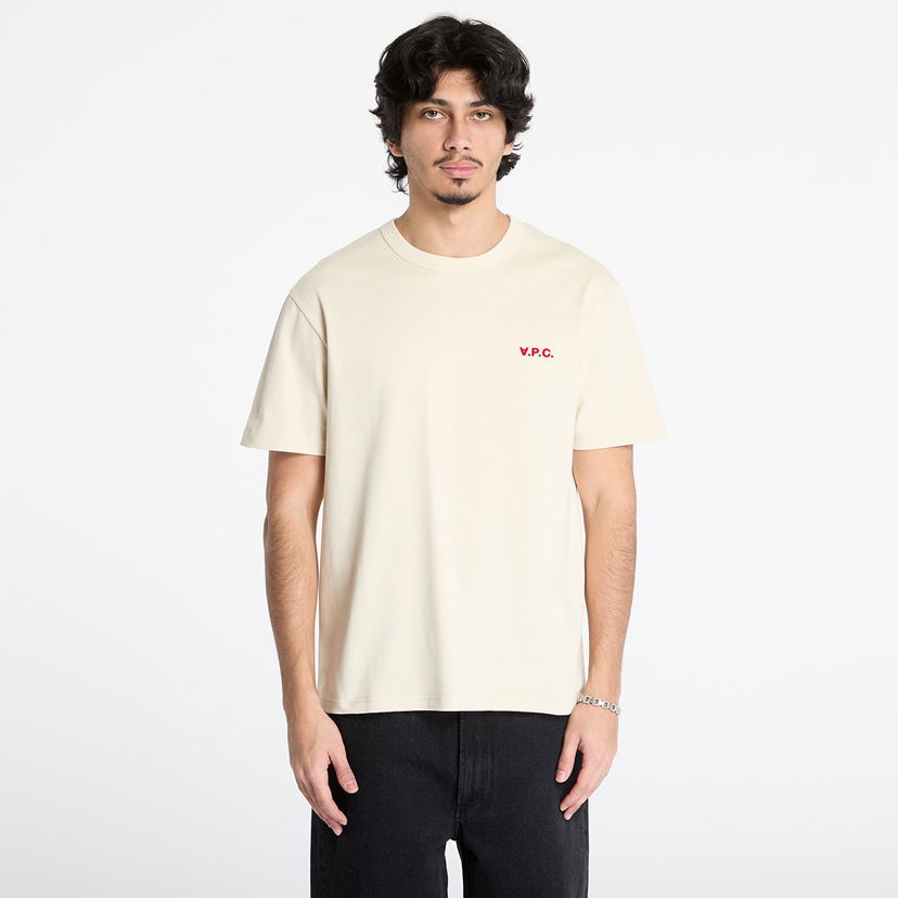 Majica kratkih rukava A.P.C. A.P.C. Boxy Petit VPC T-Shirt Bež | COHBQ-H26391 BLG