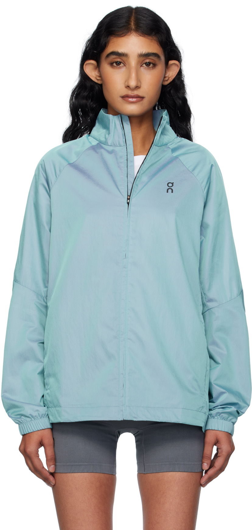 Vjetrovka On Running Lightweight Full-Zip Court Jacket Tirkiz | 1WF11143976
