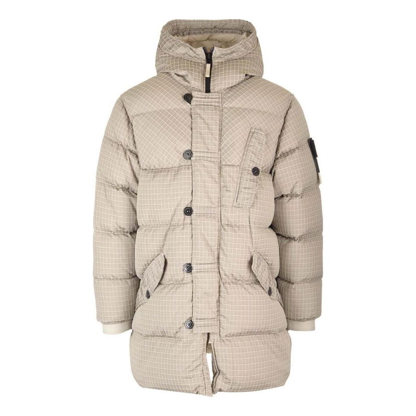 Pernata jakna Stone Island Down Jacket Bež | 791571432-V0097