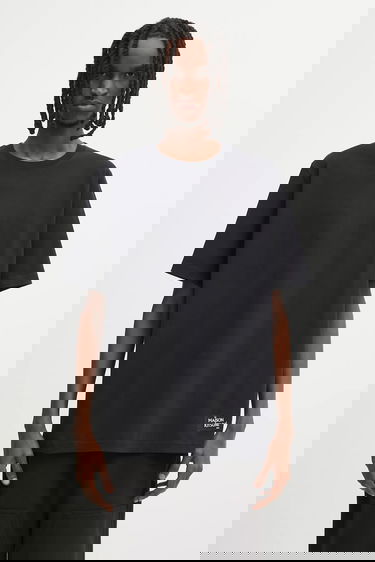 Majica kratkih rukava MAISON KITSUNÉ T-Shirt Crossword Comfort Crna | PM00112KJ7025, 2