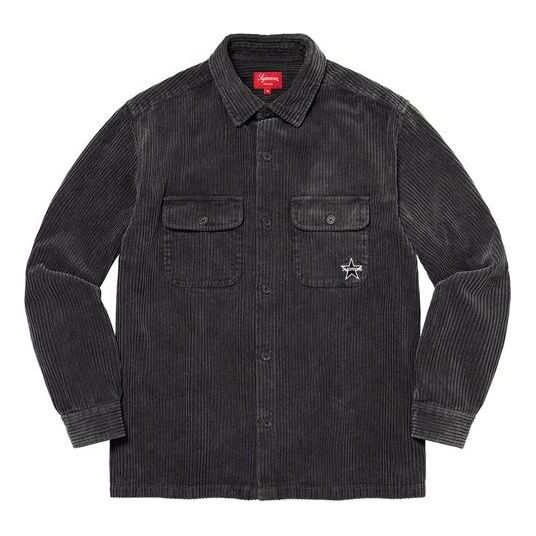 Košulja Supreme Corduroy Button-Up Shirt Crna | SUP-SS22-065