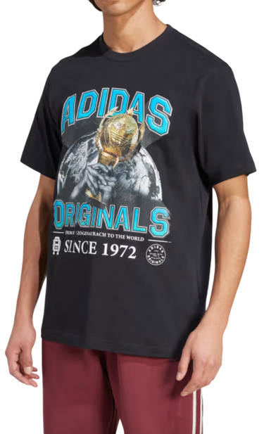 Majica kratkih rukava adidas Originals Originals Trefoil Graphic T-Shirt Crna | jw2973, 0