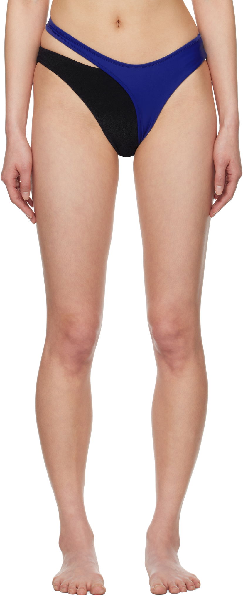 Kupaći kostimi Ottolinger Ottolinger Layered Bikini Bottom Crna | 10280020301