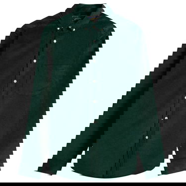 Košulja Portuguese Flannel Lobo Button Down Corduroy Shirt Zelena | AW25051-GRN, 1