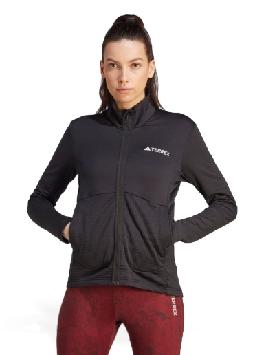 Jakna adidas Performance Terrex Multi Light Fleece Full-Zip Jacket Crna | IB1814