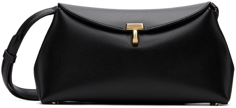 Ručna torbica TOTEME TOTEME T-Lock Shoulder Bag Crna | 234-WLGBG419-LE0025