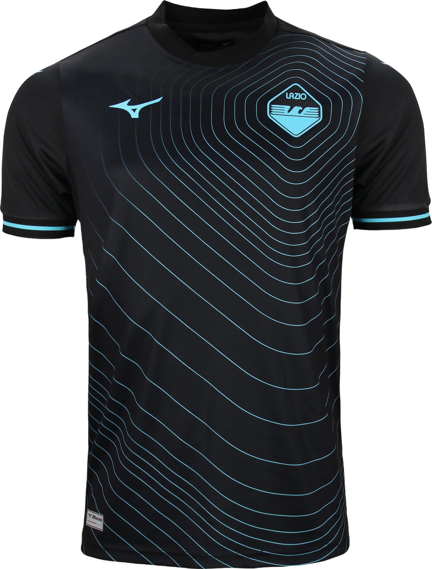 Dres Mizuno Mizuno Lazio Roma 3rd Jersey 2024/2025 Crna | p2gabx09-09, 0