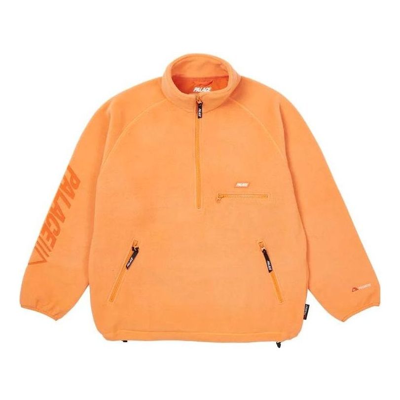 Dukserice Palace Lazerouter Half-Zip Fleece Jacket Narančasta | P23CS237