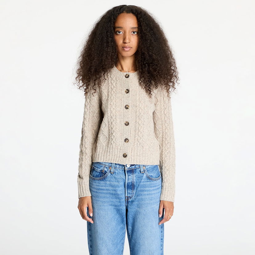 Džemper Levi's Primrose Cable Cardigan Beige Bež | A8920-0004