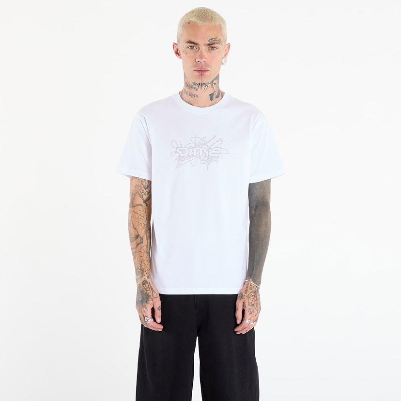 Majica kratkih rukava Dime Dime Glyph T-Shirt Bijela | DIMEFA2567WHT