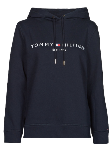Dukserice Tommy Hilfiger HERITAGE HOODIE Tamnoplava | WW0WW31998-DW5-NOS