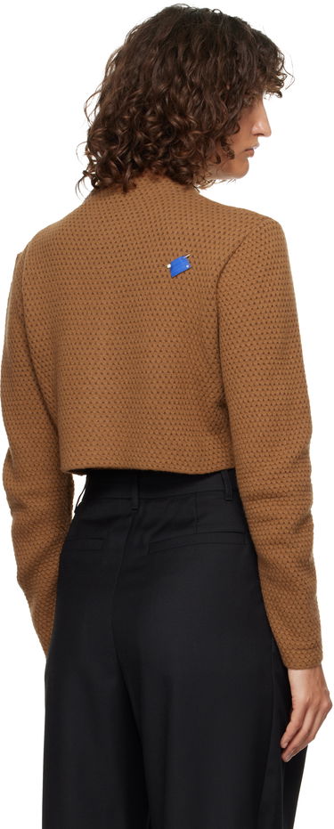 Džemper ADER ERROR Cropped Buttoned Cardigan Smeđa | BN01FWKT0701BR, 2
