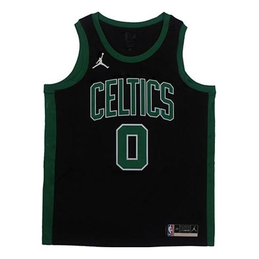 Dres Jordan Jordan NBA Boston Celtics Tatum #0 Fan Jersey Crna | CV9470-011