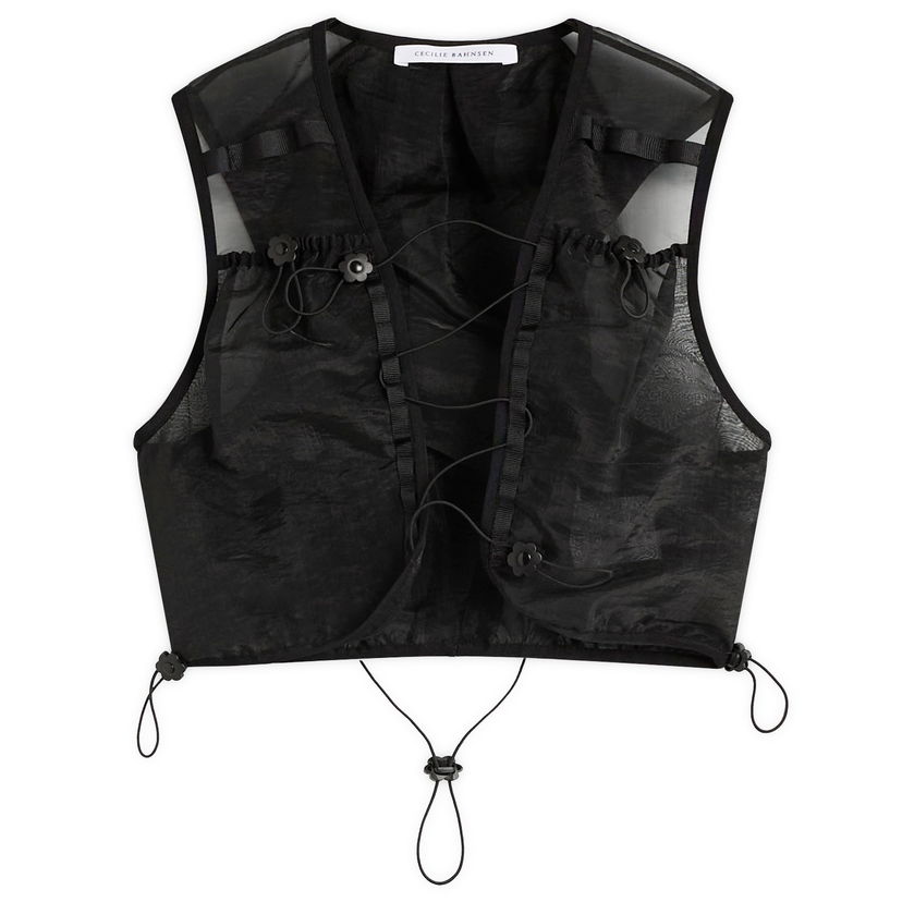 Prsluk Cecilie Bahnsen Cecilie Bahnsen Bona Running Vest Crna | 325RTW15004