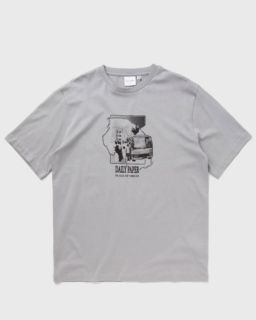 Majica kratkih rukava DAILY PAPER Place of Origin Tee Siva | 2413010