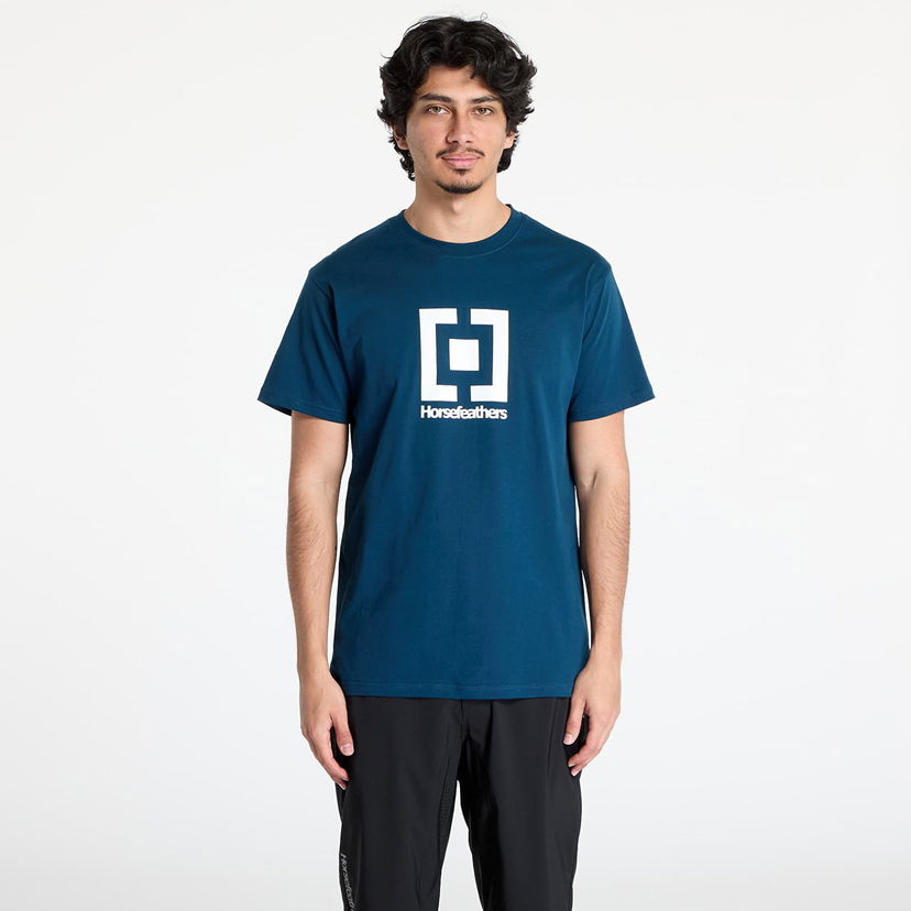 Majica kratkih rukava Horsefeathers Horsefeathers Base T-Shirt Plava | SM1345J