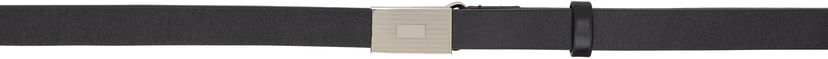 Pojasevi AURALEE Auralee Slide Buckle Belt Crna | A25SB04RP-W