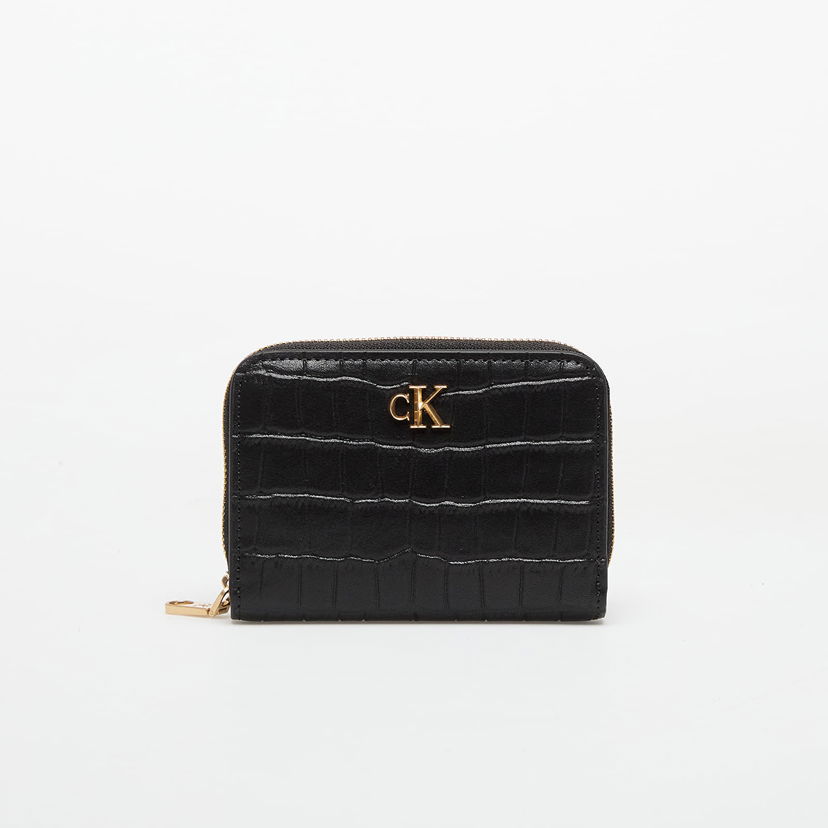 Novčanik CALVIN KLEIN Calvin Klein Croc Medium Flap Wallet Crna | LV04F1095G UB1