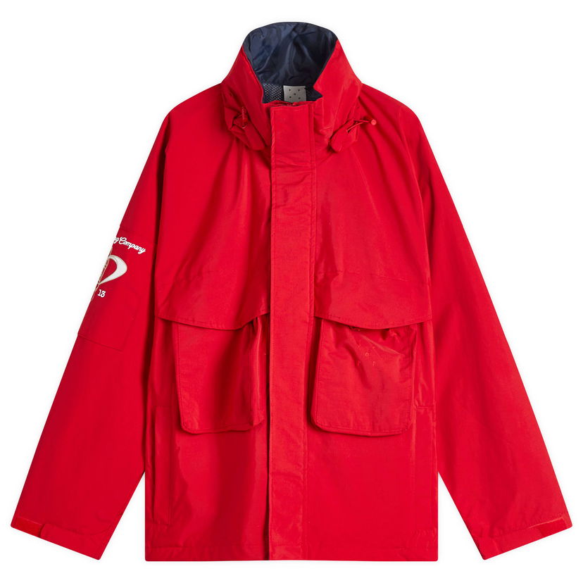 Parka Pop Trading Company Men's Nautical Jacket by Pop Trading Company Crvena | POPSS25-05-007