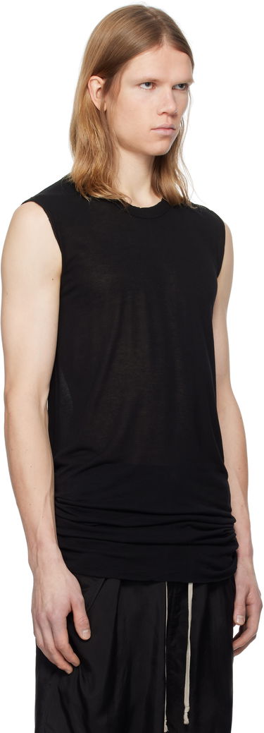 Majica bez rukava Rick Owens Rick Owens Hollywood Basic SL Tank Top Crna | RU01E5151 JS, 1
