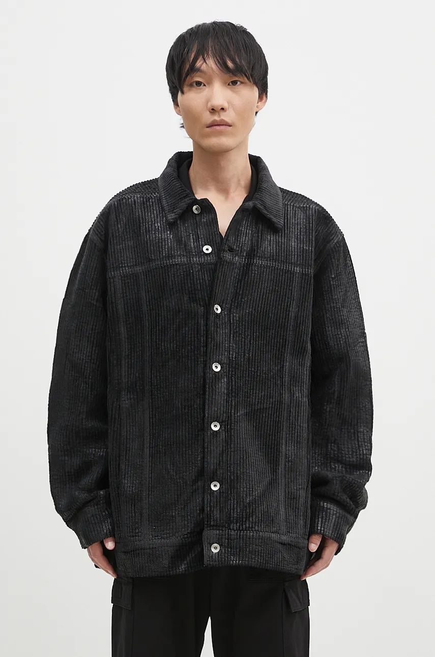 Jakna Rick Owens Oversized Jacket Crna | DU02D2761.HCF, 0