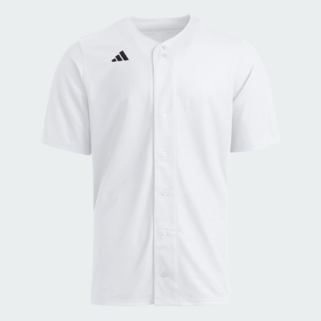 Dres adidas Performance Impact Button-Up Baseball Jersey Bijela | JI8274, 0