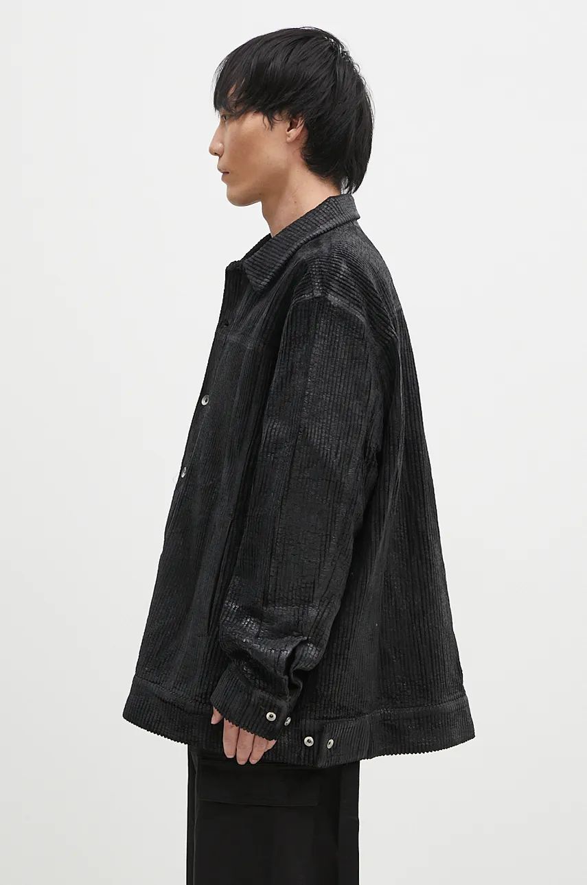Jakna Rick Owens Oversized Jacket Crna | DU02D2761.HCF, 1