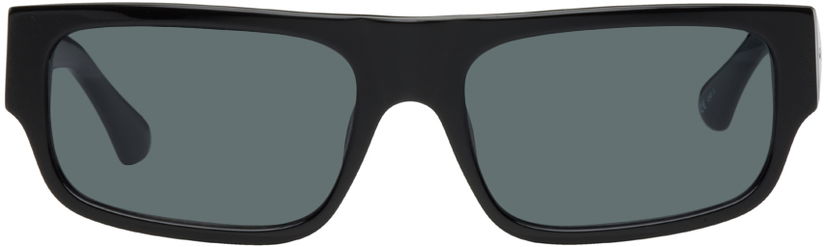 Sunčane naočale Dries Van Noten Rectangular Sunglasses Crna | DVN189C1SUN
