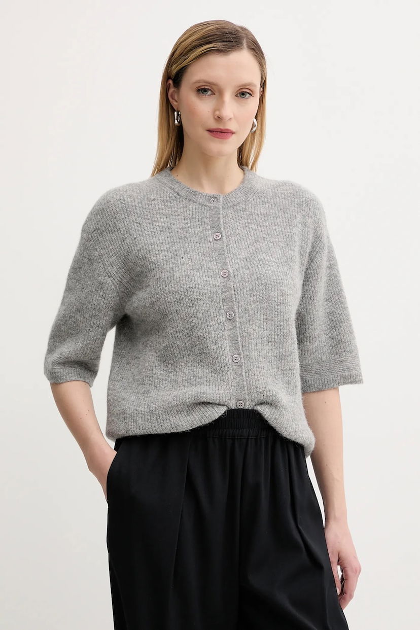 Džemper Samsoe Samsoe Samsoe Samsoe SAANOURA Cardigan Siva | F25200115