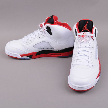 Tenisice i cipele Jordan Air Jordan 5 Retro "Fire Red" 2013 Bijela | 136027 120, 2