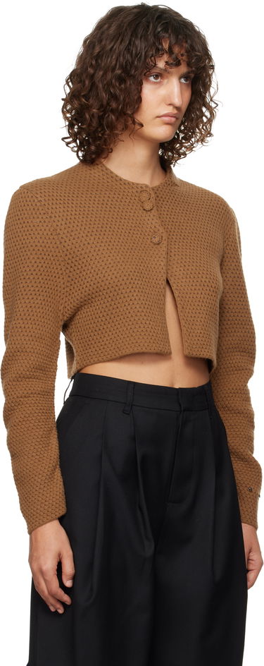 Džemper ADER ERROR Cropped Buttoned Cardigan Smeđa | BN01FWKT0701BR, 1