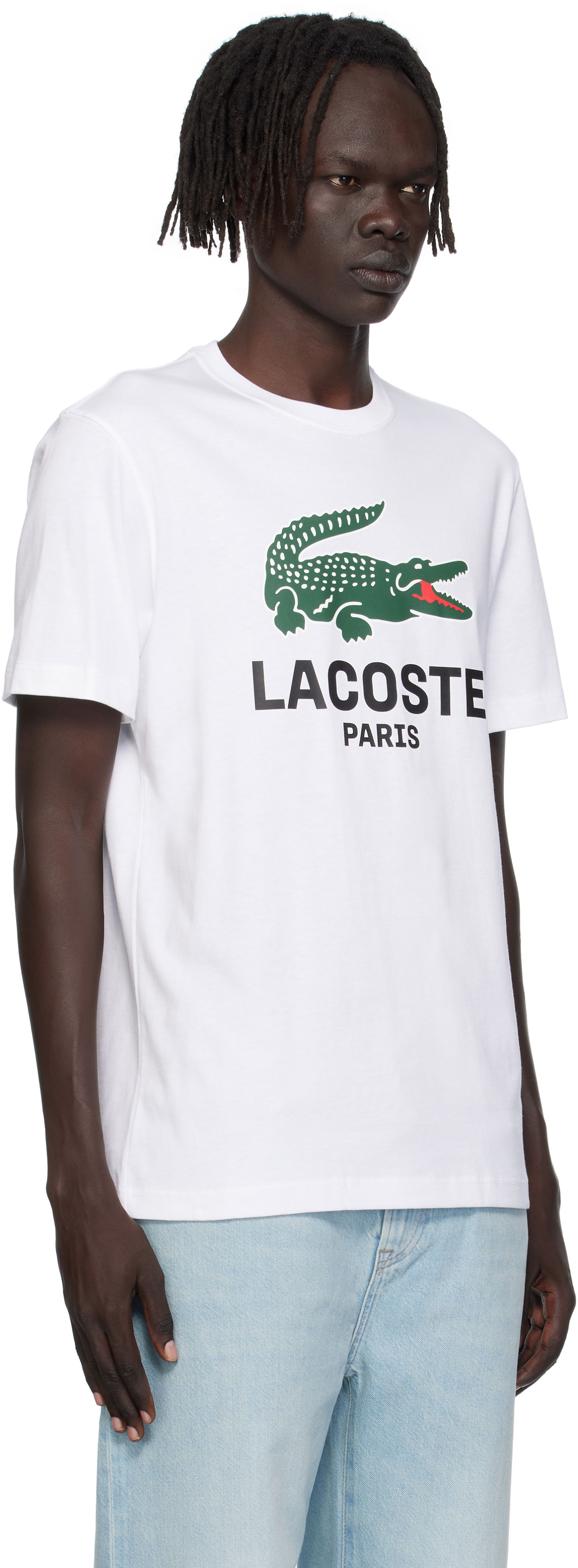 Majica kratkih rukava Lacoste Lacoste Croc Originals T-Shirt Bijela | TH5634_001, 1