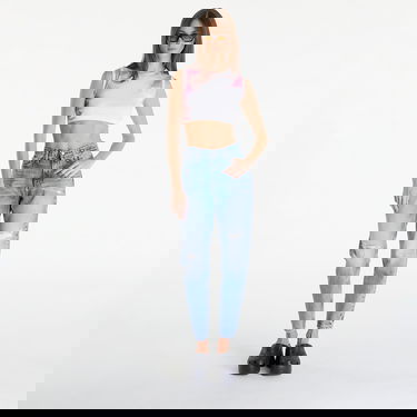 Majica bez rukava CALVIN KLEIN Cropped Tank Top White Bijela | J20J223163 0LA, 2