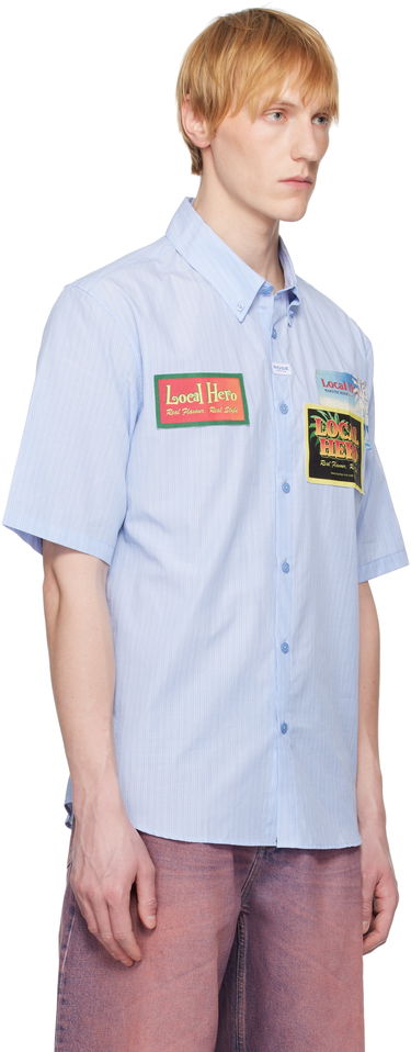 Košulja Martine Rose Martine Rose Casual Shirt Plava | 466WS15509, 1