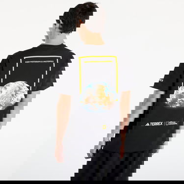 Majica kratkih rukava adidas Performance National Geographic Graphic Short Sleeve T-Shirt Crna | KC2352, 4