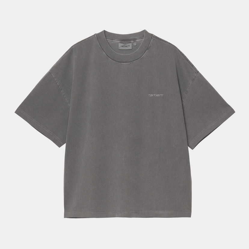 Majica kratkih rukava Carhartt WIP Carhartt WIP Benton Short Sleeve T-Shirt Siva | I035590_4