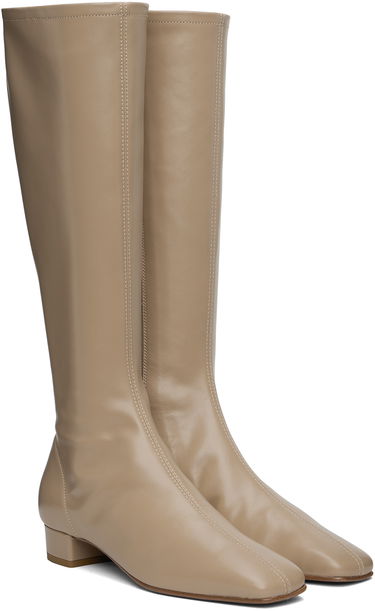 Odjeća BY FAR BY FAR Edie Tall Boots Bež | 23PFEDITPNAP, 3