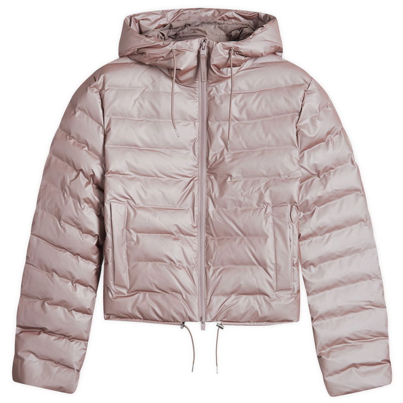 Pernata jakna Rains Lohja Short Puffer Jacket Siva | 15820-37