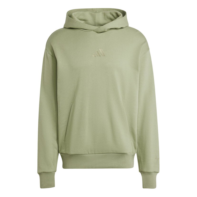 Dukserice adidas Performance A SZN FT Hoodie Zelena | IY4156