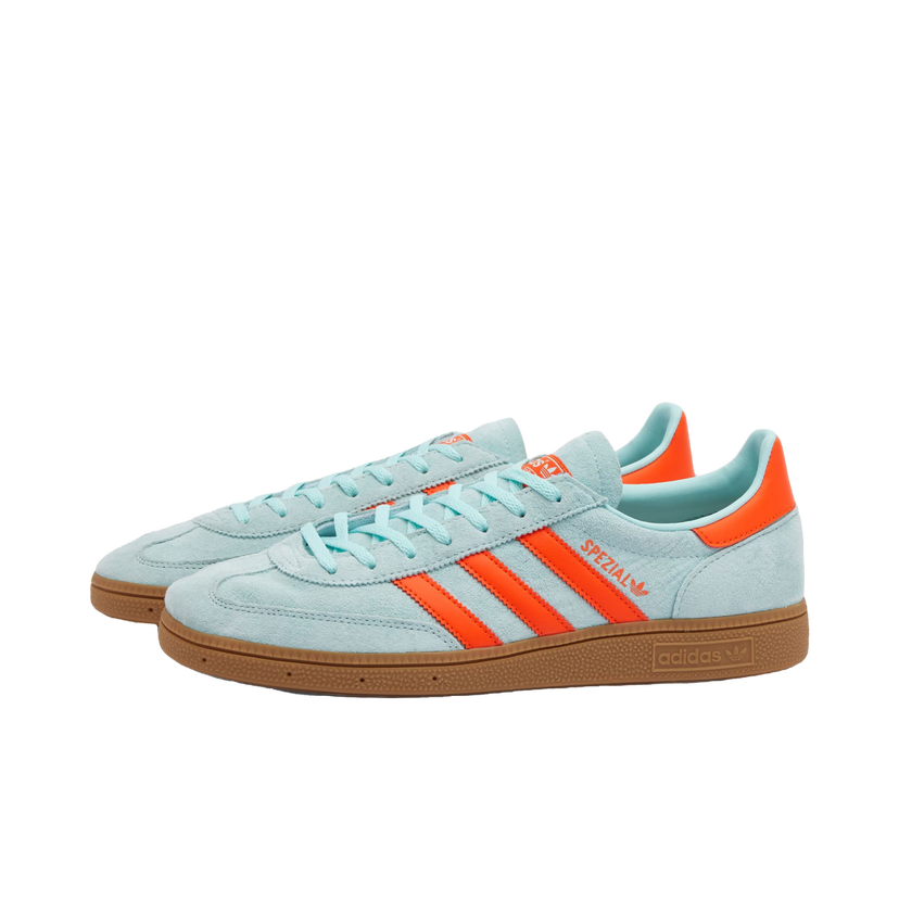 Tenisice i cipele adidas Originals Adidas Handball Spezial Sneakers in Semi Flash Aqua/Impact Orange/Gum, Tirkiz | IH5374