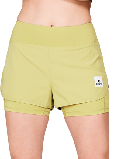 Kratke hlače Saysky Saysky 2 in 1 Pace 3" Shorts Zelena | nwrsh23c312, 0