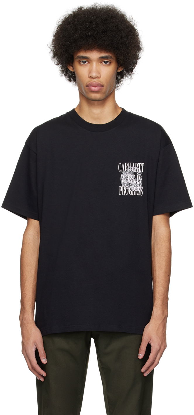 Majica kratkih rukava Carhartt WIP Black 'Always a WIP' Graphic T-Shirt Crna | I033174